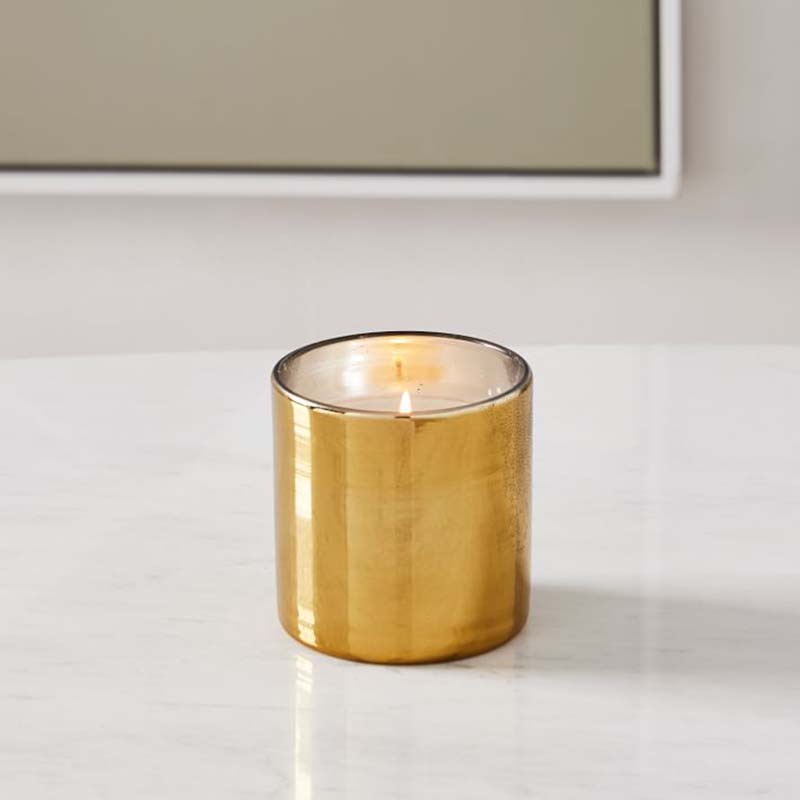 Set cadou de decorare cu lumânări de ceară de soia, cu semnătura cu imprimarea aurie personalizată de lux Amazon