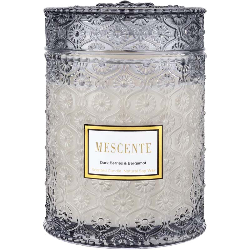 M&S cent Lumânare spa cu miros de flori uscate, de casă, eucalipt, mentă, ceară de soia