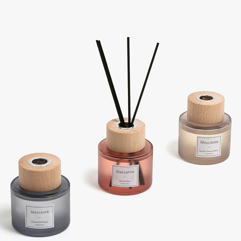 M&Scent difuzor de stuf pentru sticla cu eticheta proprie de lux cu dop