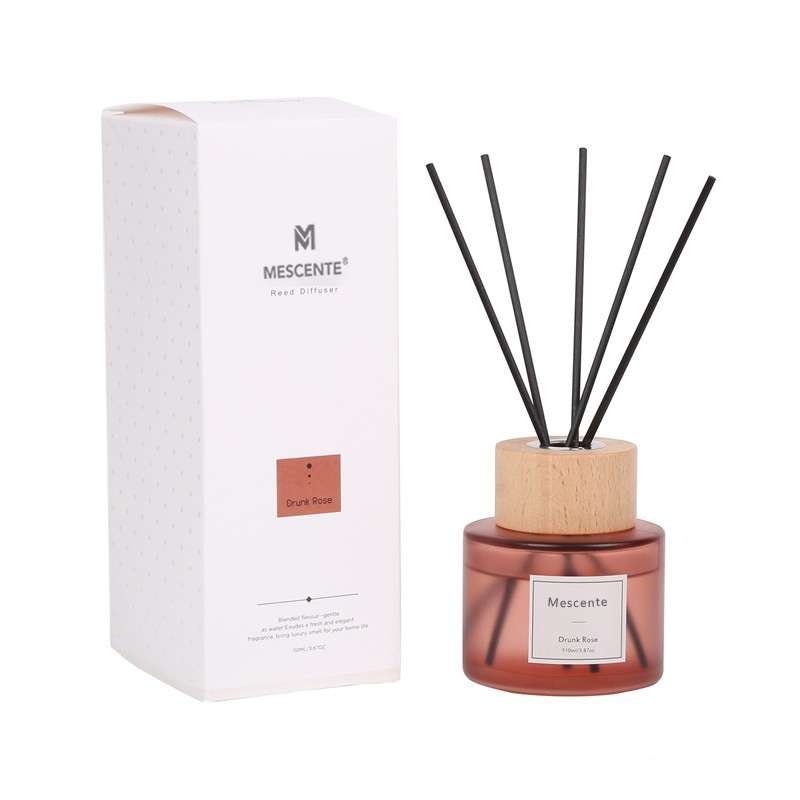 M&Scent difuzor de stuf pentru sticla cu eticheta proprie de lux cu dop