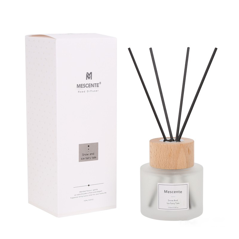 M&Scent difuzor de stuf pentru sticla cu eticheta proprie de lux cu dop