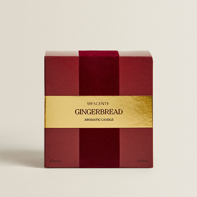 M&Scent Lumânări personalizate de lux cu 3 fitiluri Lumânare parfumată din sticlă neagră mată cu etichetă privată personalizată.