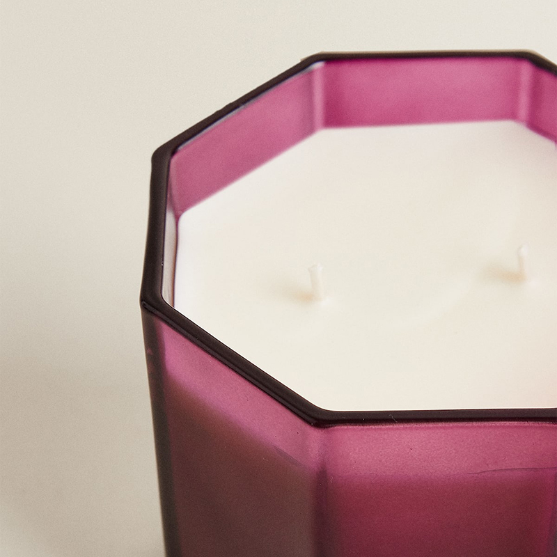 M&Scent Lumânări parfumate de lux de Crăciun Lumânări de ceară de soia aromoterapie în cutie cadou borcan de sticlă neagră