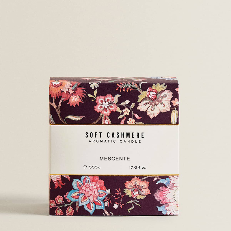 M&Scent Lumânări parfumate de lux de Crăciun Lumânări de ceară de soia aromoterapie în cutie cadou borcan de sticlă neagră