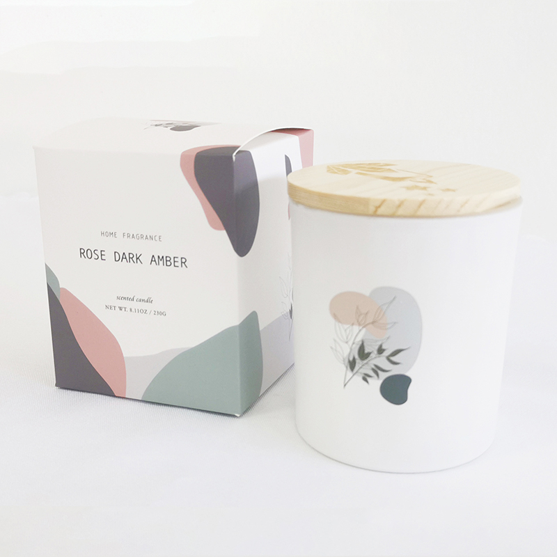 M&Scent Lumânări multiple de înaltă calitate, cu aromă naturală 100% din soia, în borcan de sticlă cu capac