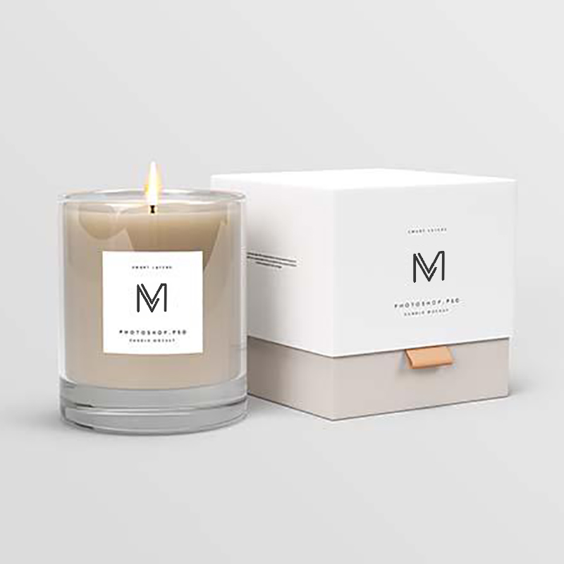 M&Scent fabric-gros direct lumânări parfumate de ceară de soie cu etichetă privată de lux cu cutie în vrac