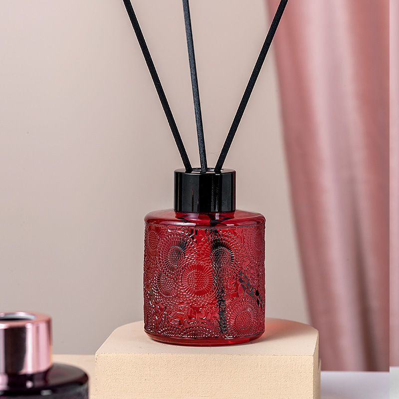 Sticla cu difuzor de stuf cu eticheta privata M&Scent cu cutie cadou, difuzor de stuf de lux