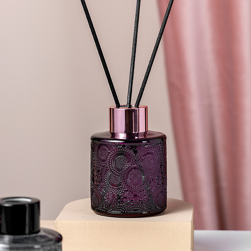 Sticla cu difuzor de stuf cu eticheta privata M&Scent cu cutie cadou, difuzor de stuf de lux