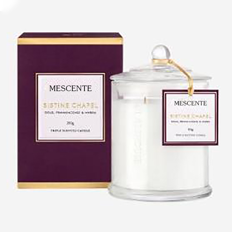 M&Scent Whoale Lumânări parfumate de soia cu etichetă privată cu etichetă privată de Crăciun
