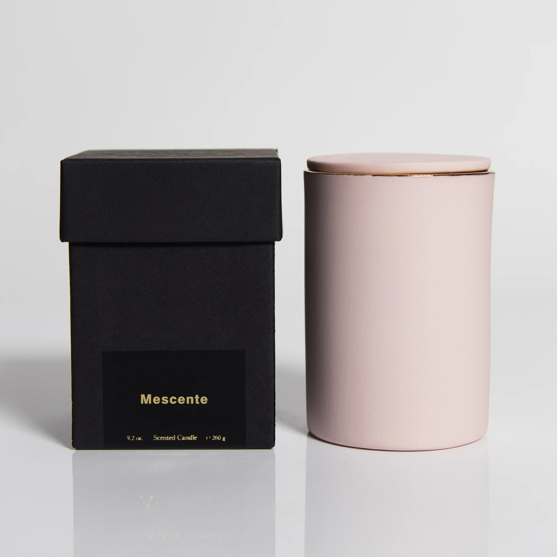 M&Scent Wholesale Suport din sticlă de lux Lumânări cu ulei parfumat ieftin cu sigla