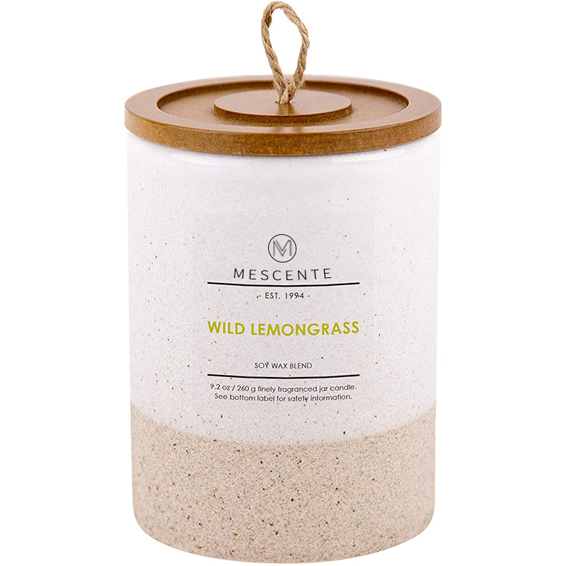 M&Scent Wholesale Suporturi de sticlă personalizate cu etichetă privată Lumânări parfumate cu cristale în vrac