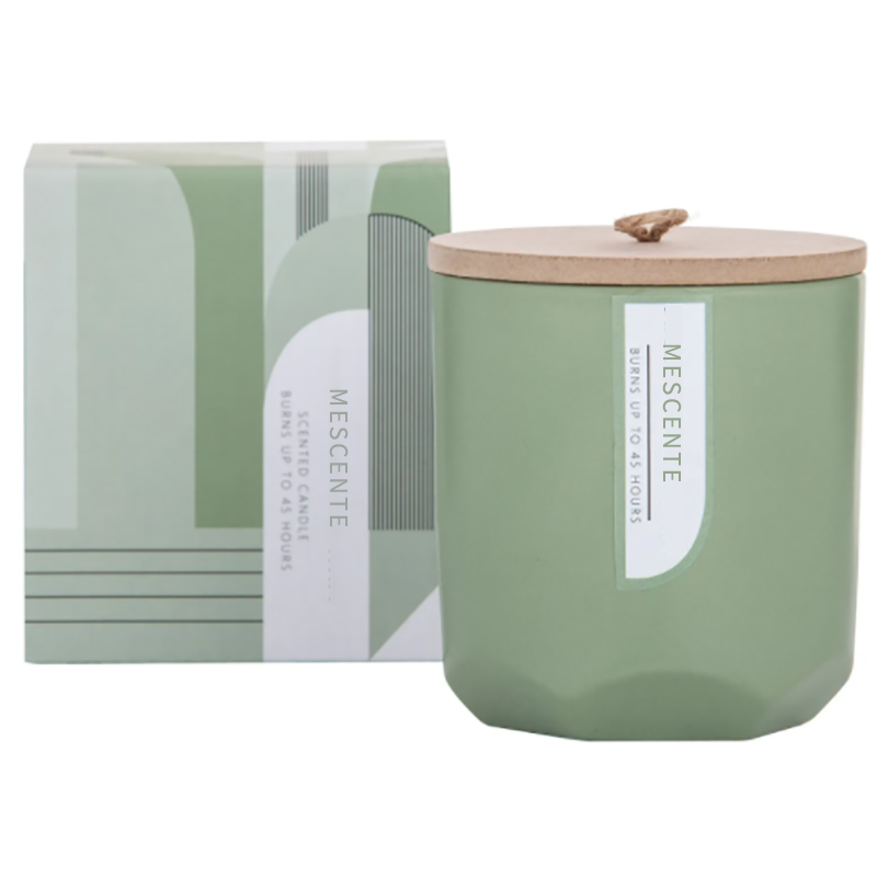 M&Scent Custom Luxury Creați-vă propriul fitil din lemn Producător de lumânări de soia parfumate în borcan de sticlă