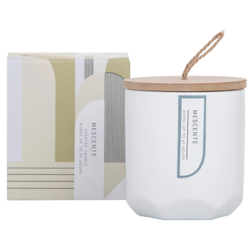 M&Scent Custom Luxury Creați-vă propriul fitil din lemn Producător de lumânări de soia parfumate în borcan de sticlă