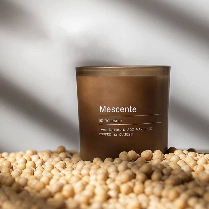 Borcan de decorare nuntă personalizat M&Scent Lumânări parfumate cu iasomie și ylang ylang cu etichete în vrac