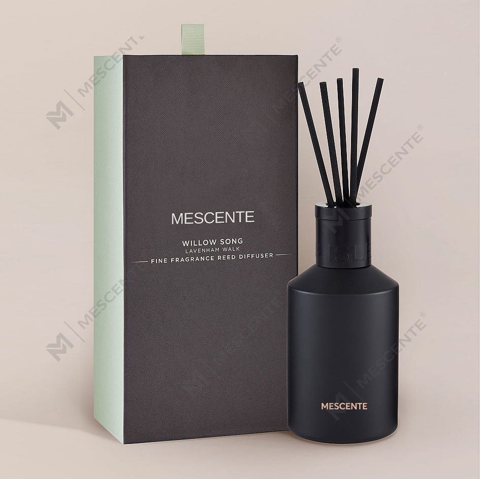 Decoratiune Oem Printed Box 20ml Square Ceramic Vranjes Wooden Cap House Parfum Aroma Stuf Difuzor Ulei