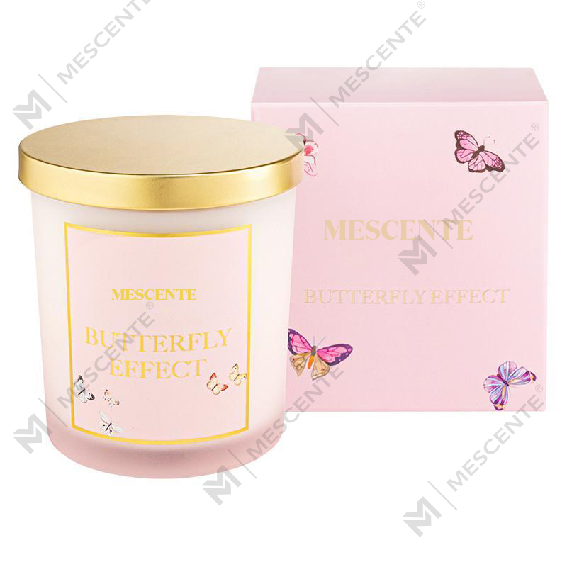 M&Scent, vânzare cu ridicata, noi de lux personalizate, borcane de cristal de Crăciun, lumânare parfumată de soia cu capac