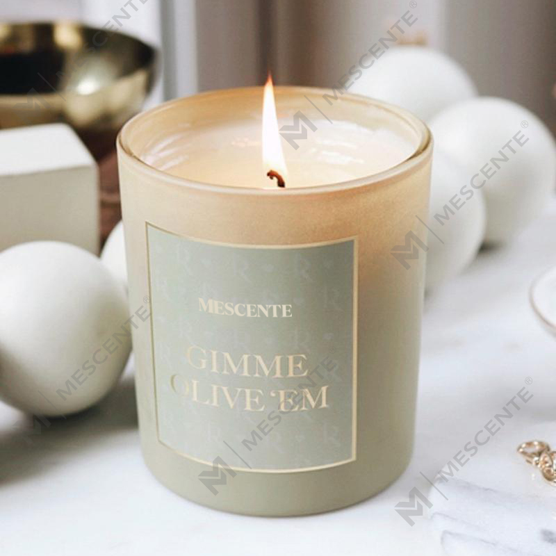M&Scent, vânzare cu ridicata, noi de lux personalizate, borcane de cristal de Crăciun, lumânare parfumată de soia cu capac