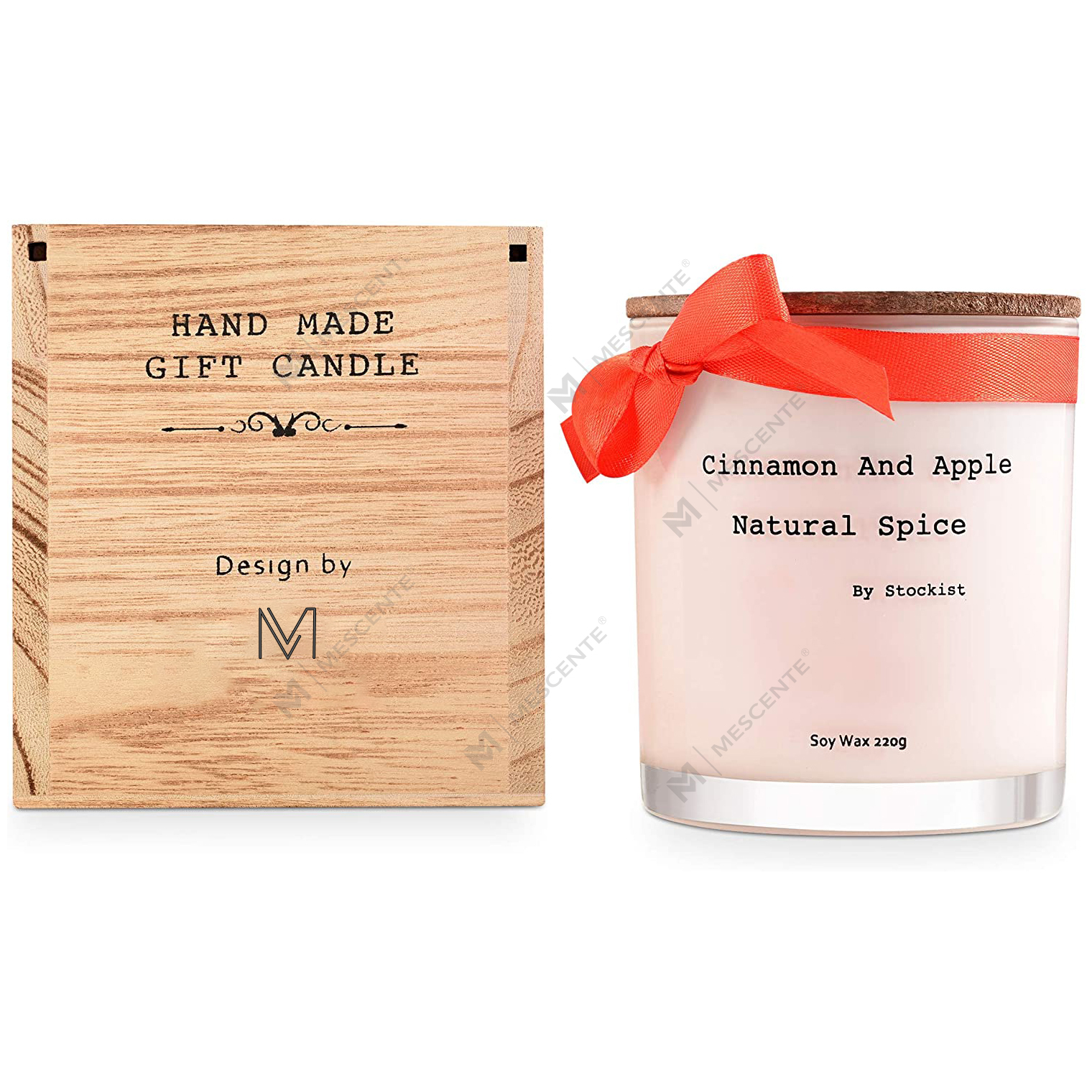 Borcane din ceramică cu etichetă privată de lux M&Scent, seturi de lumânări parfumate, cu capace, în vrac