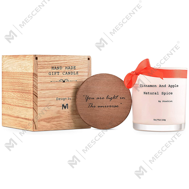 Borcane din ceramică cu etichetă privată de lux M&Scent, seturi de lumânări parfumate, cu capace, în vrac