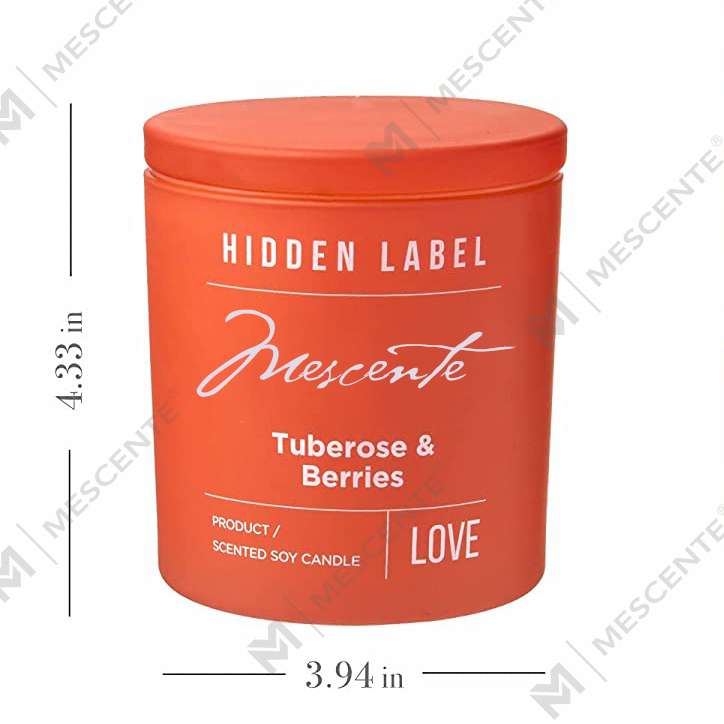 M&Scent Wholesale Luxury Private Label Borcane negre Lumanari parfumate de ceara de soia cu cristale