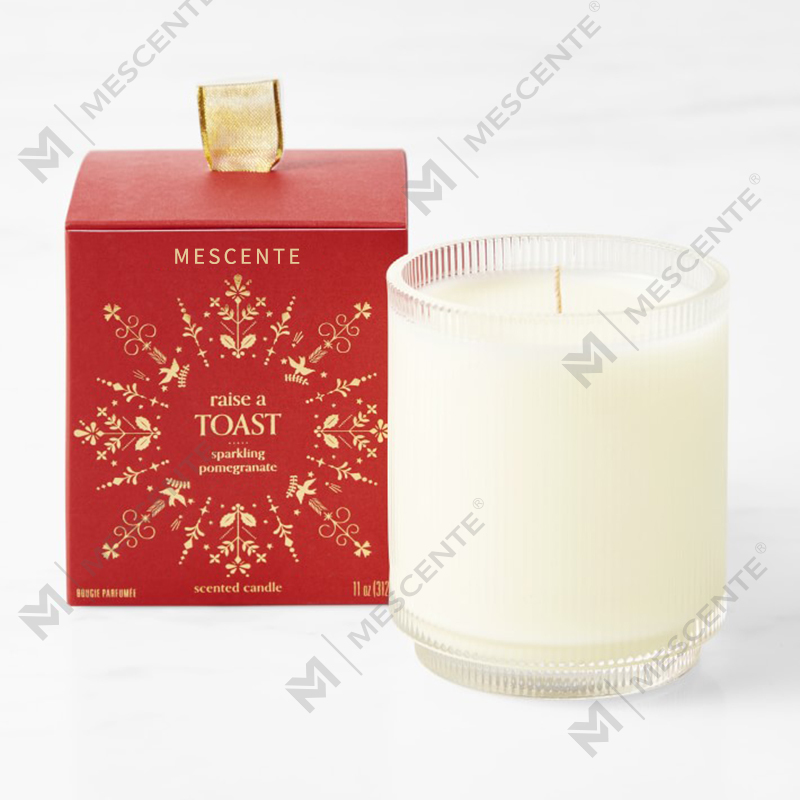 M&Scent Custom Made Logo Lumânări de soia parfumate de casă organic claritate etichetă privată în borcan de sticlă
