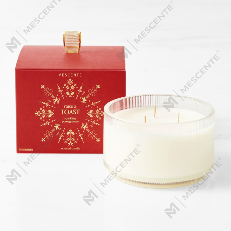 M&Scent Custom Made Logo Lumânări de soia parfumate de casă organic claritate etichetă privată în borcan de sticlă
