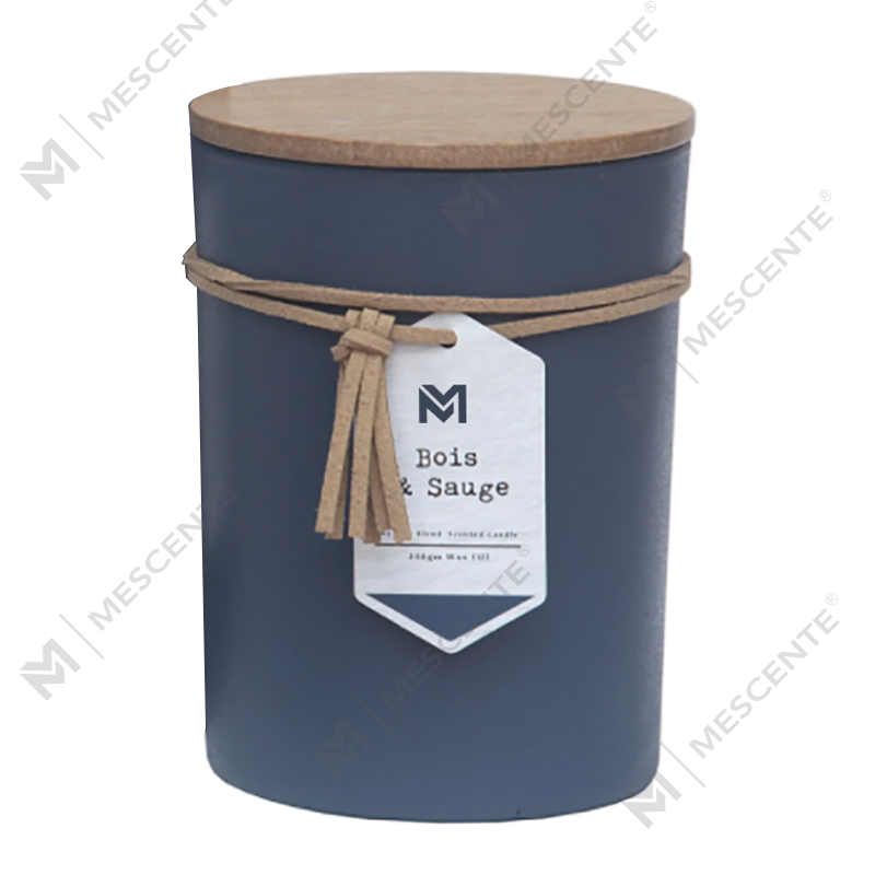 M&S scent, cu etichetă privată, capac din lemn, parfum pentru aromaterapie, lumânări de ceară de soia, set de cadou în borcan de sticlă
