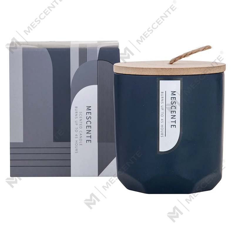 M&Scent Custom Luxury Creați-vă propriul fitil din lemn Producător de lumânări de soia parfumate în borcan de sticlă