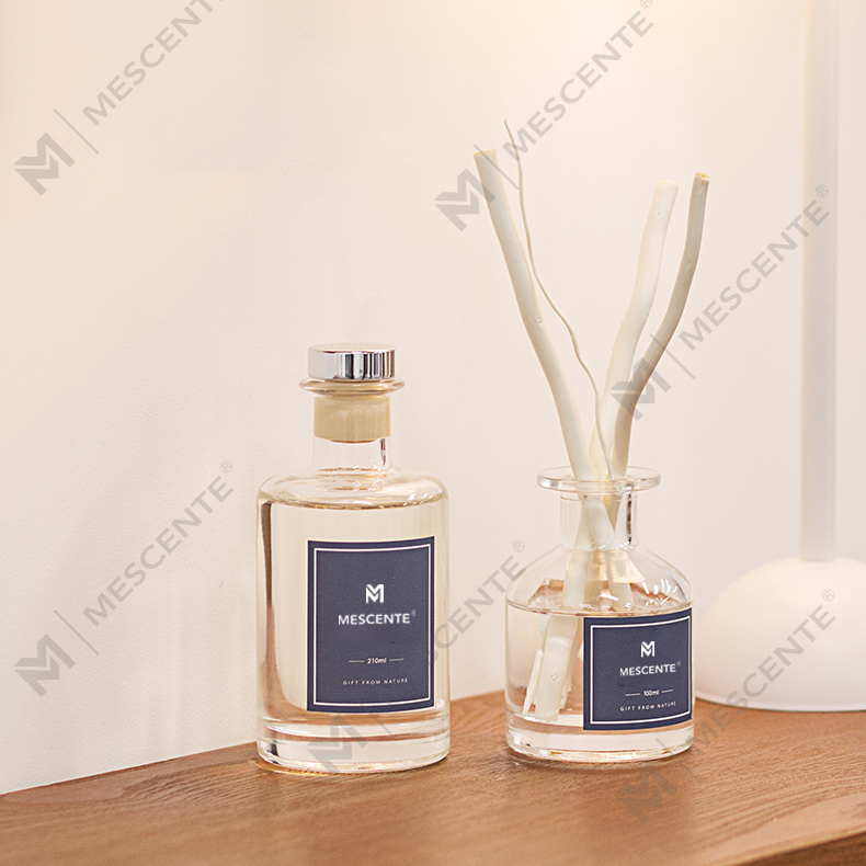 M&Scent Wholesale Sticla de lux de sticlă 2025 Nou Sosire Ultimul design Difuzor de stuf