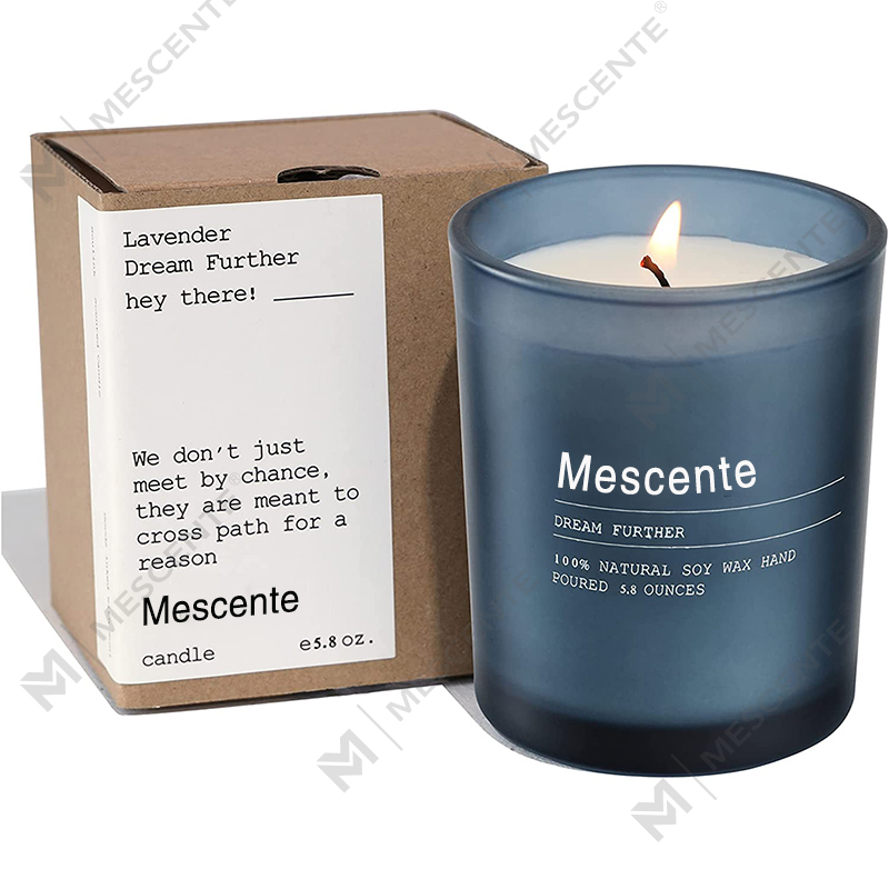 Borcan de decorare pentru nuntă personalizat M&Scent Lumânări parfumate cu iasomie și ylang-ylang cu etichete în vrac