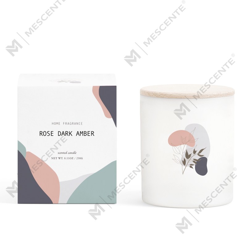 M&Scent, lumânări de ceară de parafină de palmier, de lux, lucrate manual, cu etichetă privată