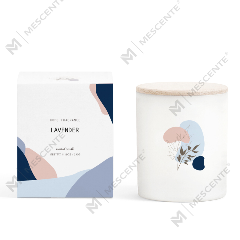M&Scent, lumânări de ceară de parafină de palmier, de lux, lucrate manual, cu etichetă privată