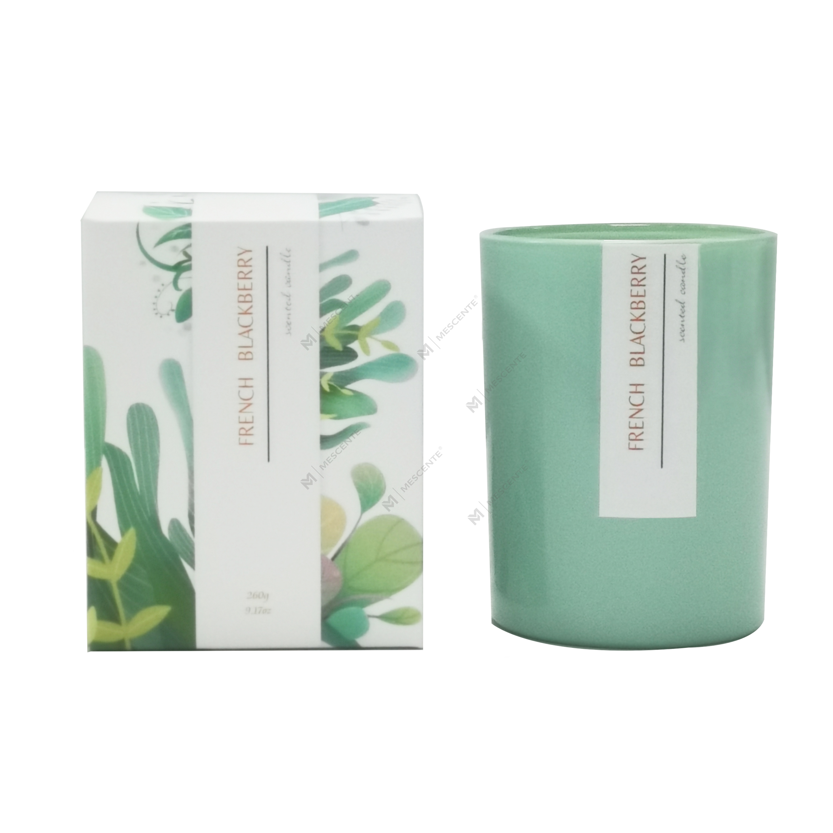 M&Scent, personalizat, cu etichetă privată, lumânări de palmier, lumânări parfumate cu logo