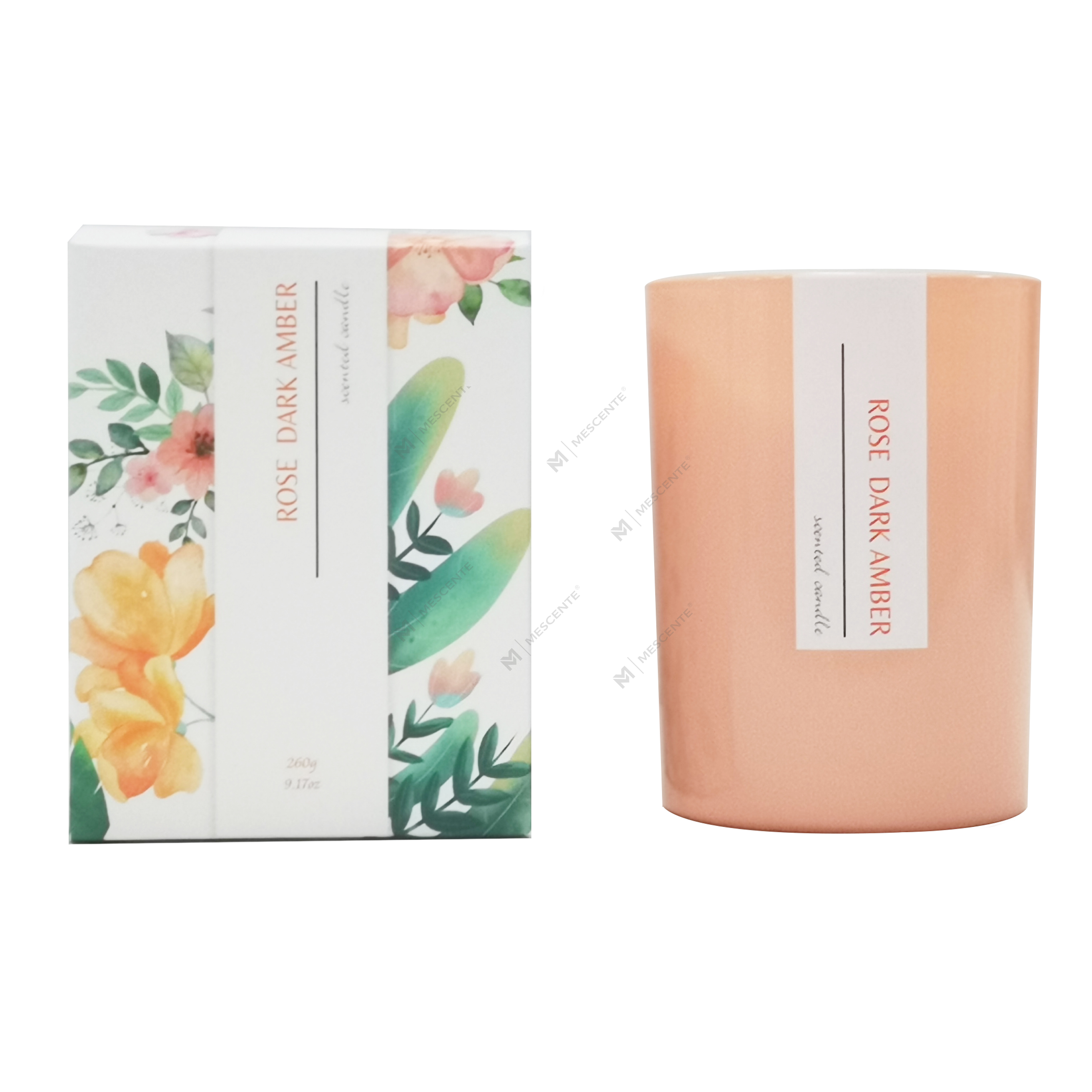 M&Scent, personalizat, cu etichetă privată, lumânări de palmier, lumânări parfumate cu logo