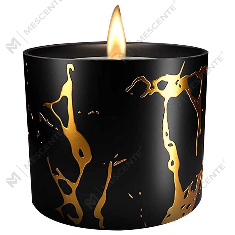 Set de cadouri de lumânări parfumate de ceară de soia, de lux, de dimensiuni mari, personalizate, personalizate, decorațiuni pentru acasă, cereale, aur, lumânări