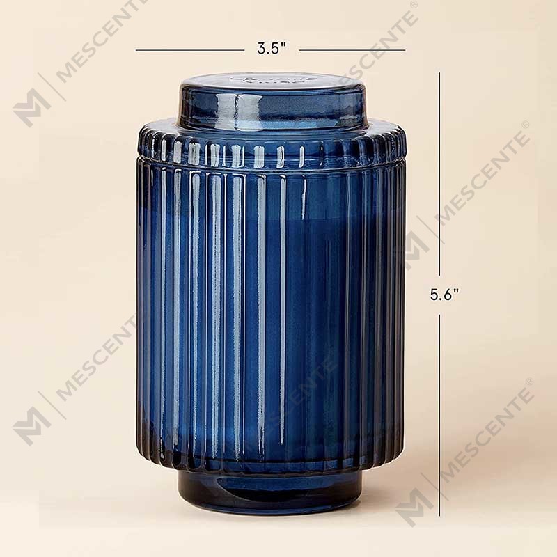 Set de lumânări parfumate de trandafiri cu siglă personalizată cu ridicata, din ceramică, din nucă de cocos organică, din ceară de soia, cu flori uscate de cristal