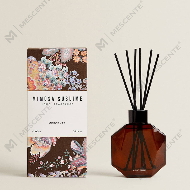 M&Scent Wholesale de lux, personalizat, mini sticle cu ulei de difuzor de stuf pentru aromaterapie, cu cutie cadou