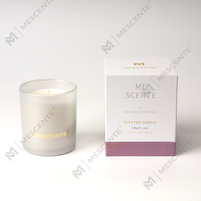 M&Scent Private Label Crăciun Lumânare Neagră Borcane Aromaterapie Lumânări parfumate Mirosuri