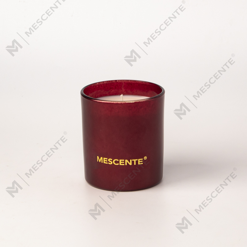 M&Scent Private Label Crăciun Lumânare Neagră Borcane Aromaterapie Lumânări parfumate Mirosuri