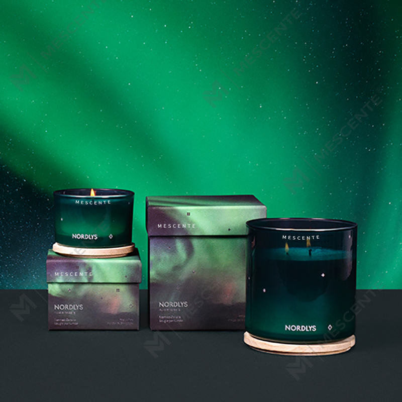 M&Scent Lumânări decorative de Crăciun, personalizate, personalizate, cu parfum de ceară de soia, cu cutie cadou