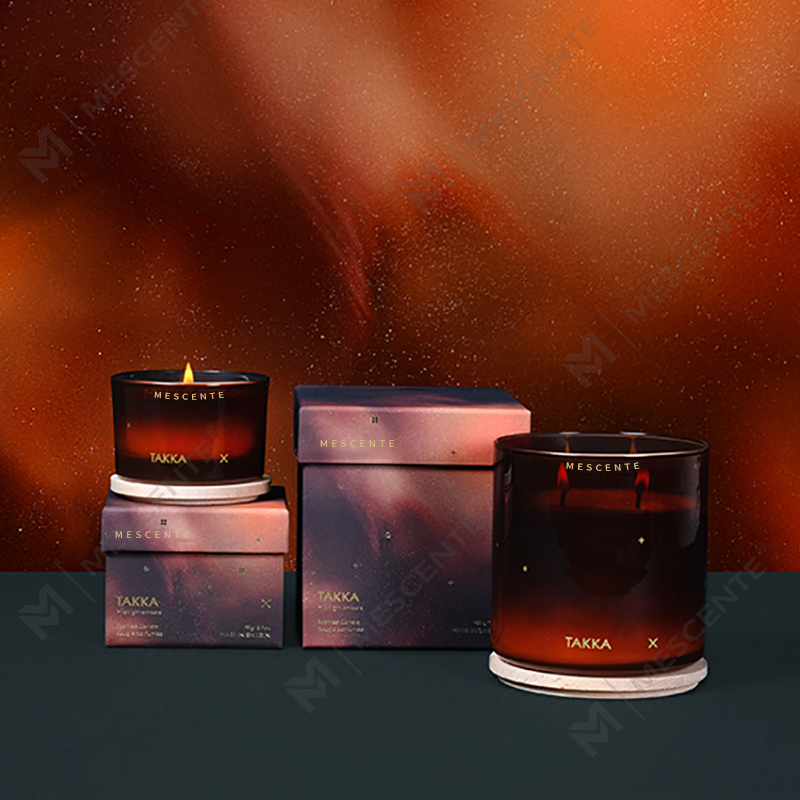 M&Scent Lumânări decorative de Crăciun, personalizate, personalizate, cu parfum de ceară de soia, cu cutie cadou