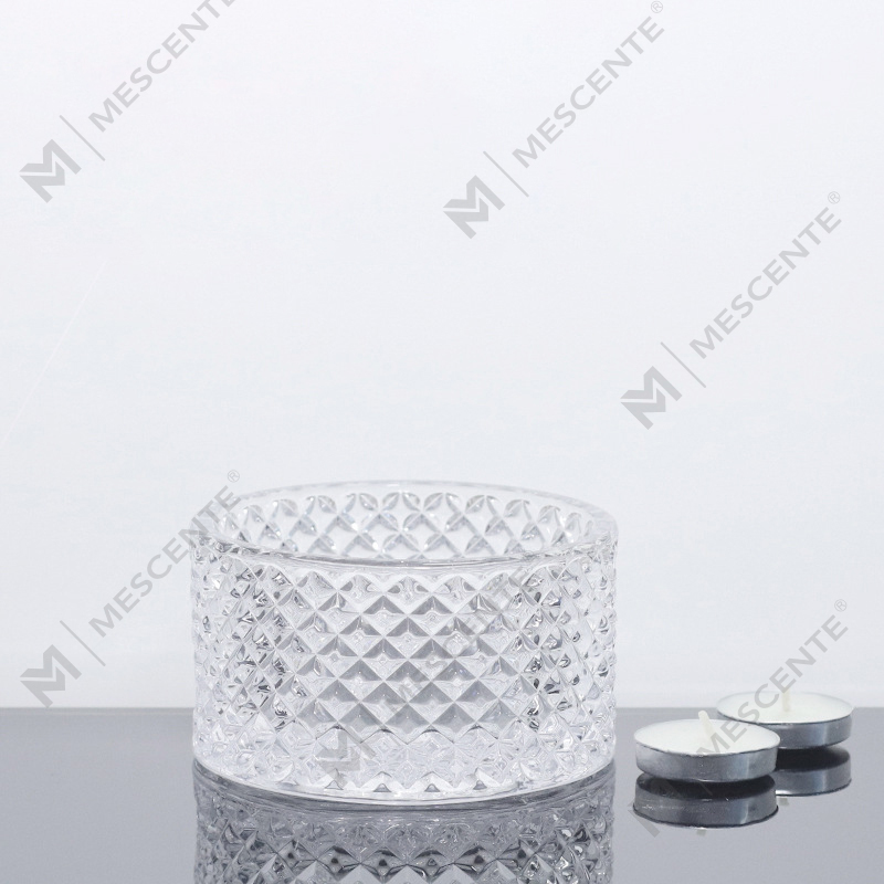 M&Scent Borcane mari pentru lumânări, roz, cu 3 fitiluri, cu capace în vrac, borcan din ceramică pentru lumânări