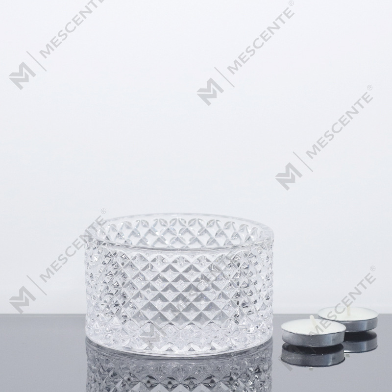 M&Scent Borcane mari pentru lumânări, roz, cu 3 fitiluri, cu capace în vrac, borcan din ceramică pentru lumânări