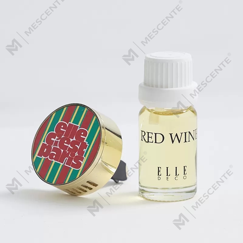 Difuzor de odorizant auto cu parfum lichid de lux M&Scent cu medalion pentru agățat