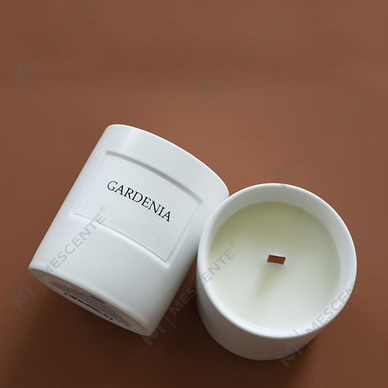 Borcane de sticlă cu parfum de casă de lux personalizate cu ridicata M&Scent, lumânări parfumate de ceară de soia