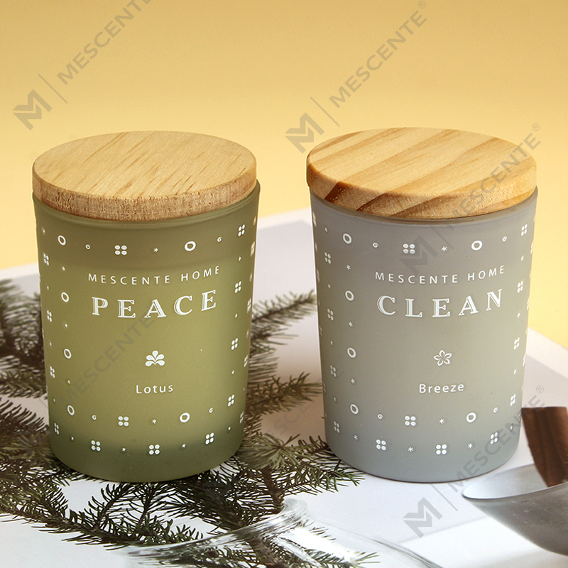 M23352 Set de 3 lumânări parfumate cu ceară de soia de uz casnic pentru aromaterapie
