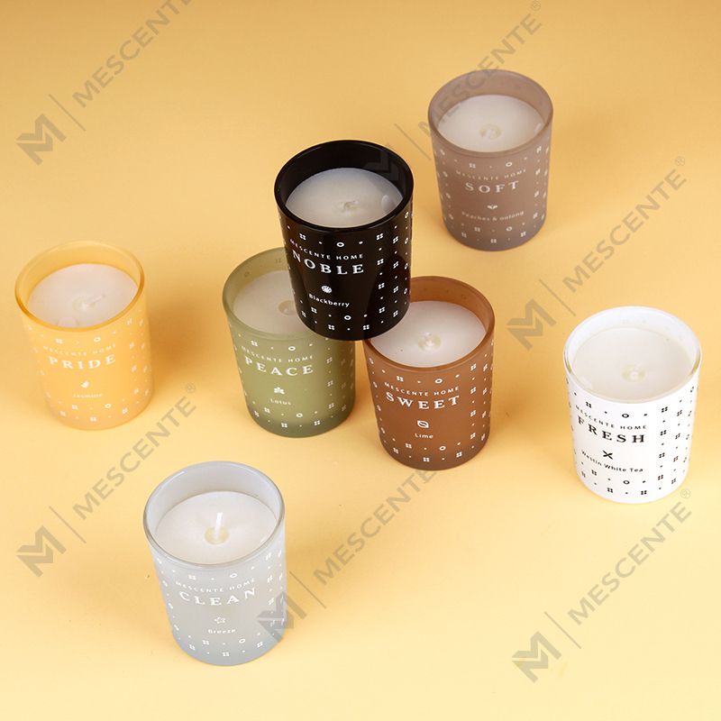 M23352 Set de 3 lumânări parfumate cu ceară de soia de uz casnic pentru aromaterapie