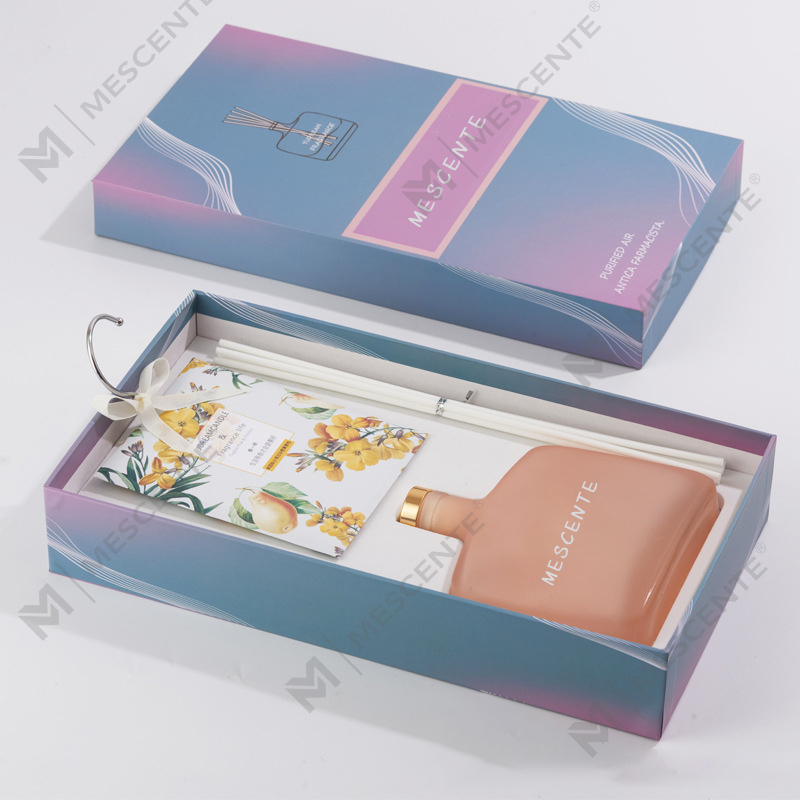 Set cadou cu lumânări și trestie, lumânări parfumate, difuzor de trestie