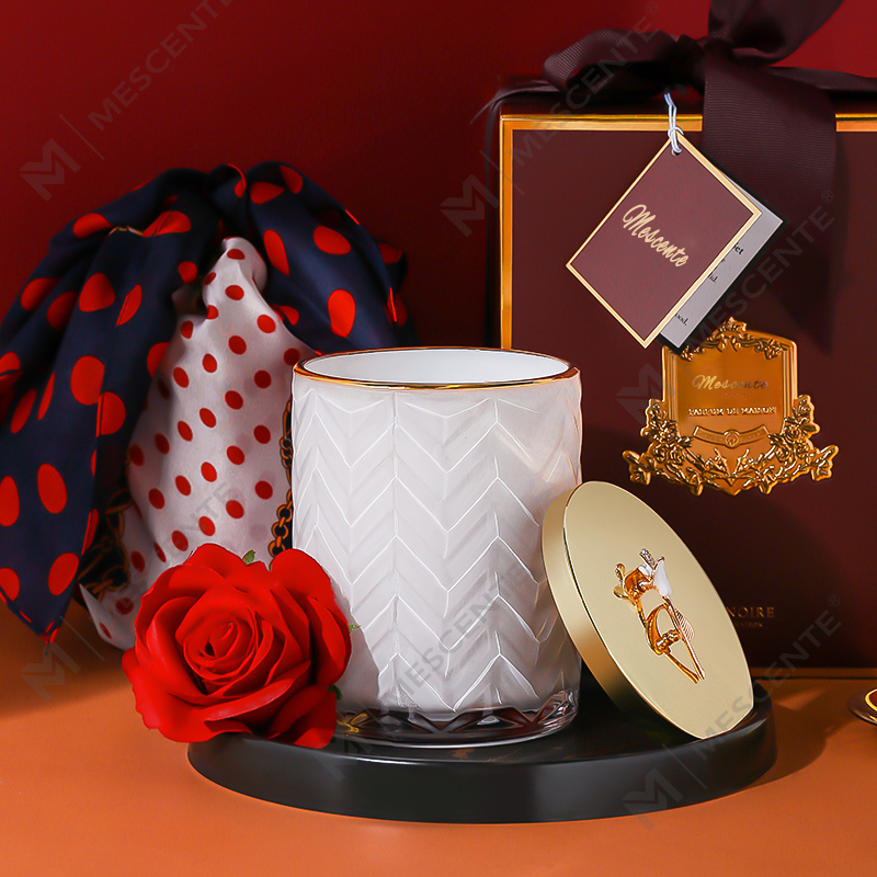 M&Scent Wholesales Container personalizat cu etichetă privată Aromaterapie Parfum parfumat Aroma Lumânări de soia cu cristale