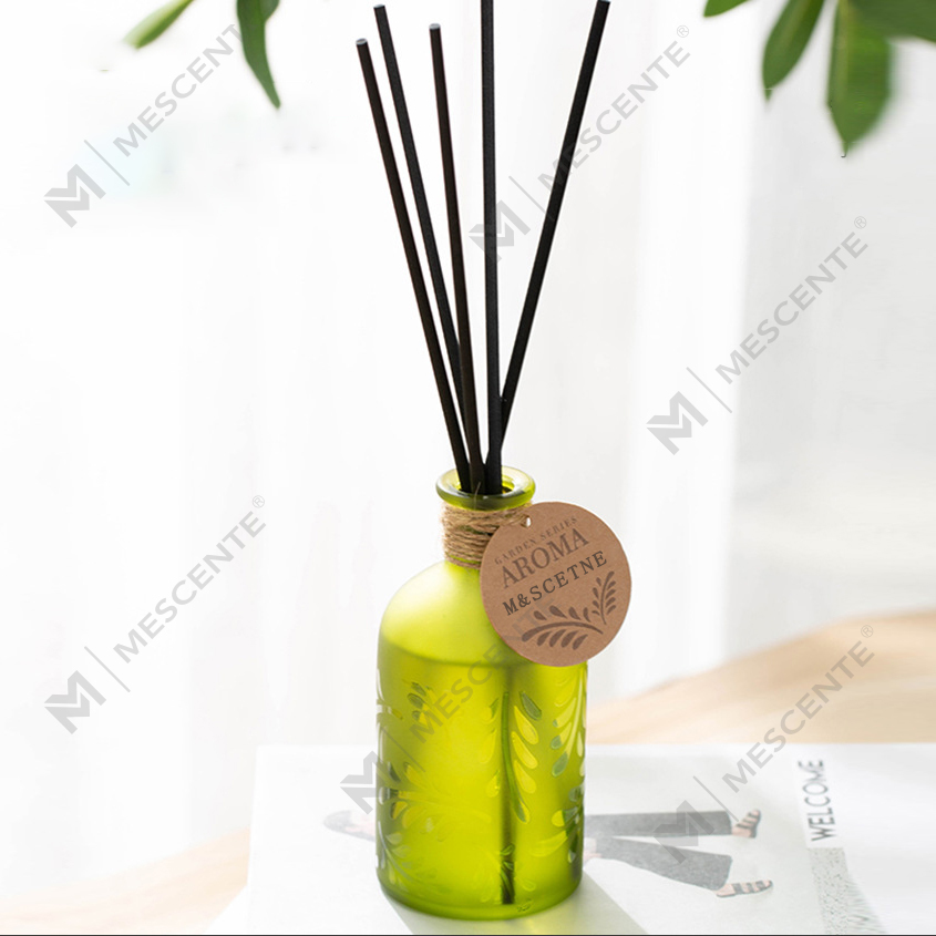 M&Scent, de lux, personalizat, cu etichetă privată, sticla de sticlă, difuzor de trestie lichidă, cu cutie cadou